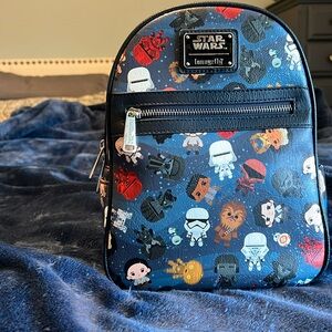 Starwars Loungefly mini backpack